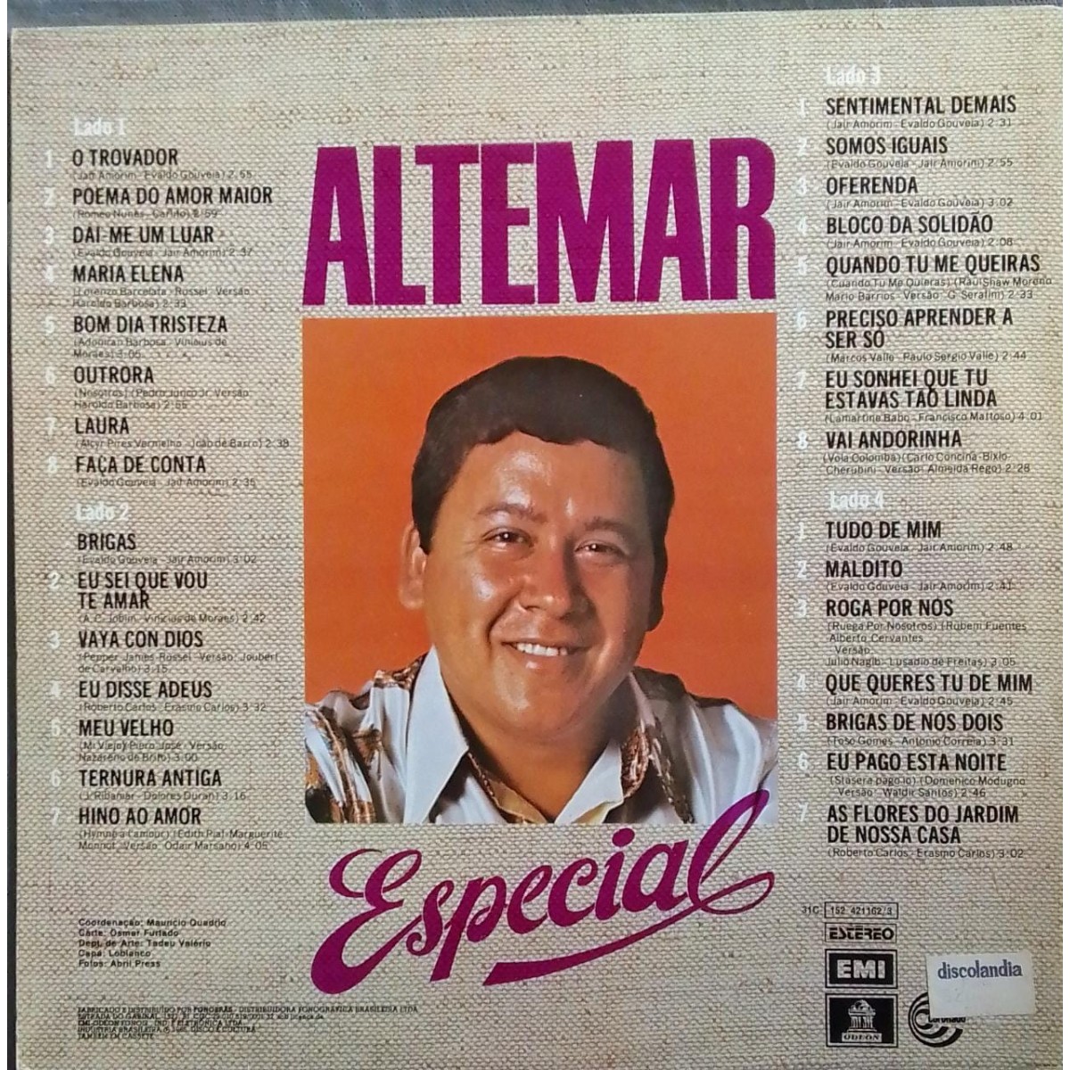 LP-ALTEMAR DUTRA ESPECIAL 30 SUCESSOS (ALBUM DUPLO)
